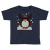 christmas t shirt santa reindeer penguin novelty xmas Toddler T-shirt