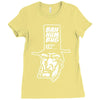 buh humbug scrooge Ladies Fitted T-Shirt