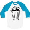 garbage ghost 3/4 Sleeve Shirt