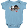 pulp fiction cartoon ideal birthday present or gift Baby Bodysuit