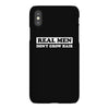 real men don't grow hair iPhoneX