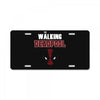 the walking deapool License Plate