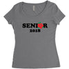 Senior 2018 Women's Triblend Scoop T-shirt