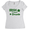 irish i were drunk Women's Triblend Scoop T-shirt