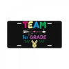 team 1st grade License Plate