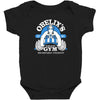 obelix's gym Baby Bodysuit
