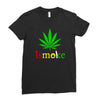is smoke Ladies Fitted T-Shirt