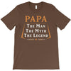 papa the man the myth the legend T-Shirt