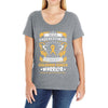 Never Underestimate The Strength Of A Childhood Cancer Warrior Ladies Curvy T-Shirt