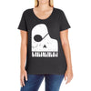classic pirate song Ladies Curvy T-Shirt