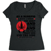 as a scorpio i have 3 sides Women's Triblend Scoop T-shirt