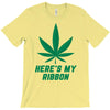 Support Liver Cancer Awareness With A Emerald Cannabis Leaf T-Shirt