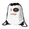i donut care Drawstring Bags