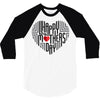 happy mother's day 3/4 Sleeve Shirt