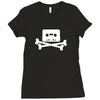 modern day pirate Ladies Fitted T-Shirt