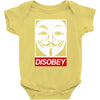 disobey crew Baby Onesie