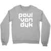 paul van dyk house Crewneck Sweatshirt