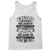 Real Kings Are Born On September 26 Tank Top