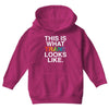 This Is What Trans Looks Like Youth Hoodie