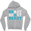 Be A Beast Zipper Hoodie