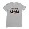 frenchie mom Ladies Fitted T-Shirt