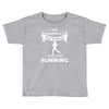 who loves running1 Toddler T-shirt