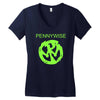 new pennywise Women's V-Neck T-Shirt