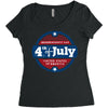 independence day Women's Triblend Scoop T-shirt