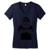old man Women's V-Neck T-Shirt