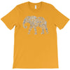 elephant filled pattern cool T-Shirt