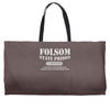 folsom state prison Weekender Totes