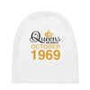queens are born in october 1969 Baby Beanies