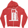 men's humor funny tee graphic Zipper Hoodie