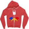 philippine hero batman Zipper Hoodie