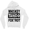 whiskey tango foxtrot Zipper Hoodie