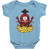 the yignion clan love bananas Baby Bodysuit
