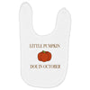 due in october Baby Bibs
