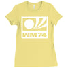 wm 74retro deutschland Ladies Fitted T-Shirt