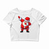 Santa Dabbing Crop Top