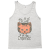 my cat is on the internet Tank Top