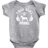 This Girl Loves Pitbull Baby Onesie