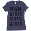 empowered women 3 Ladies Fitted T-Shirt