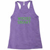 wicked smaht funny Racerback Tank