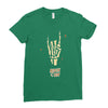 Rock On Ladies Fitted T-Shirt