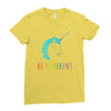 be different Ladies Fitted T-Shirt