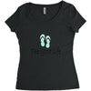 the good life Women's Triblend Scoop T-shirt