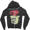 wong's noodles Zipper Hoodie