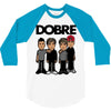 dobre twins dobre brother 3/4 Sleeve Shirt