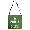 philly dilly Adjustable Strap Totes