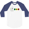 apple mac man 3/4 Sleeve Shirt